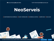 Tablet Screenshot of neoserveis.com